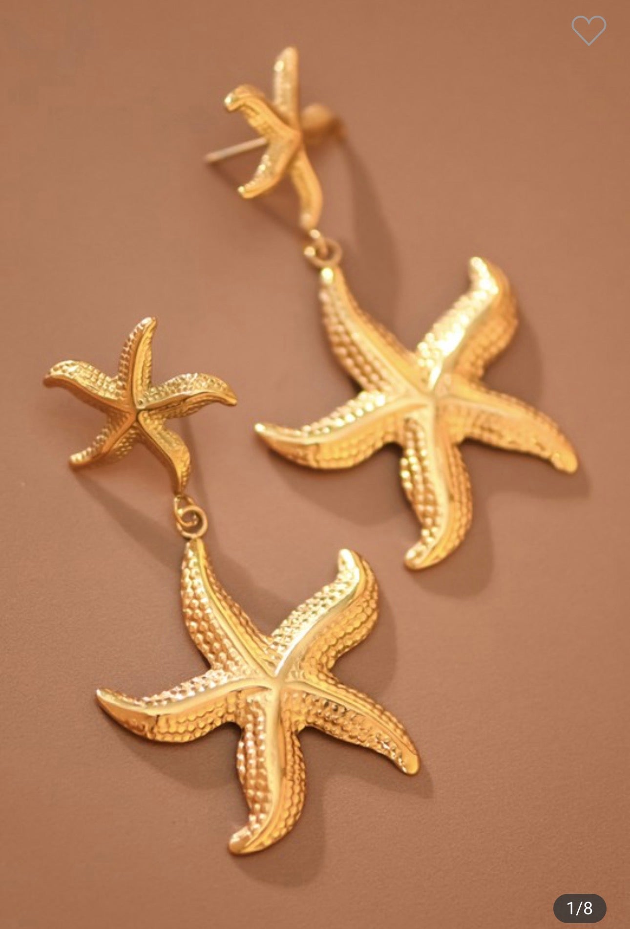 Estrellas del Mar - 18k Gold Stainless Steel