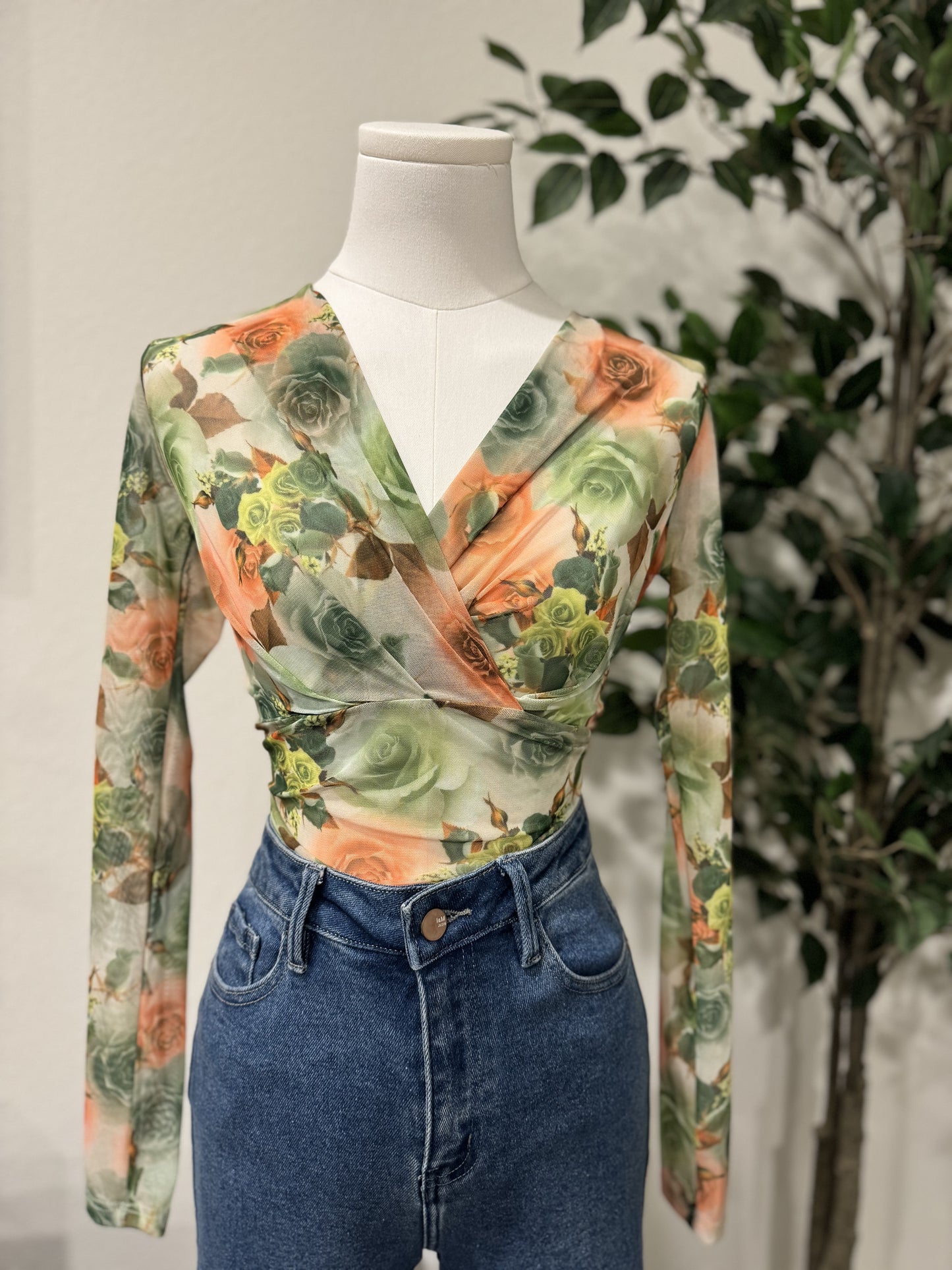 Floral - Bodysuit