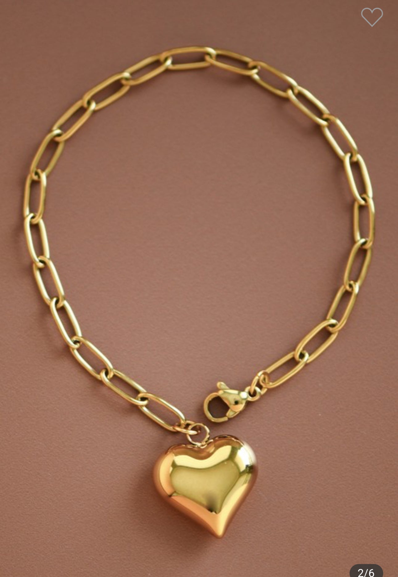 Amour 18k Stainless Steel Bracelet