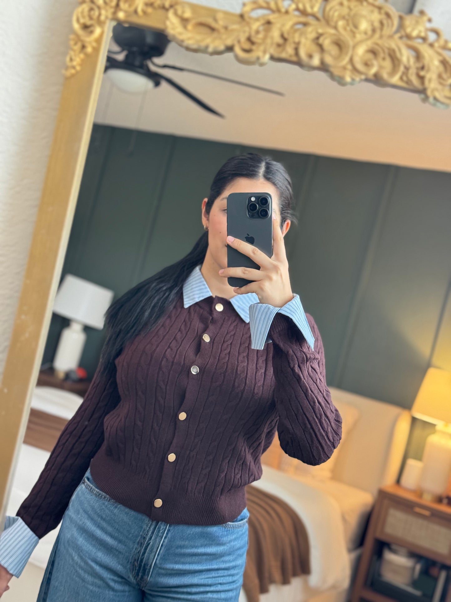 CIassic Collared Cardigan