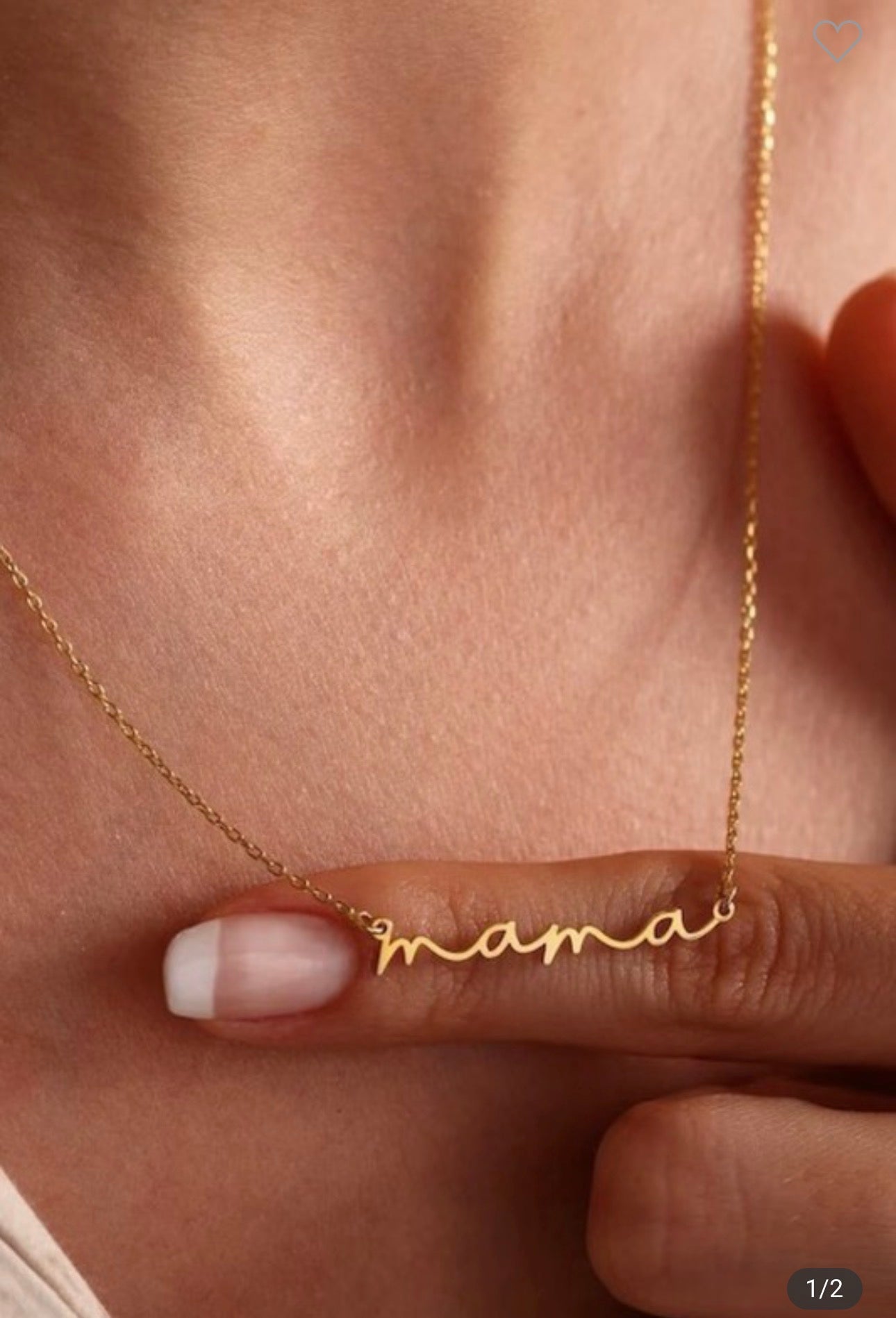 Collar de Mamá 18k Stainless Steel Necklace