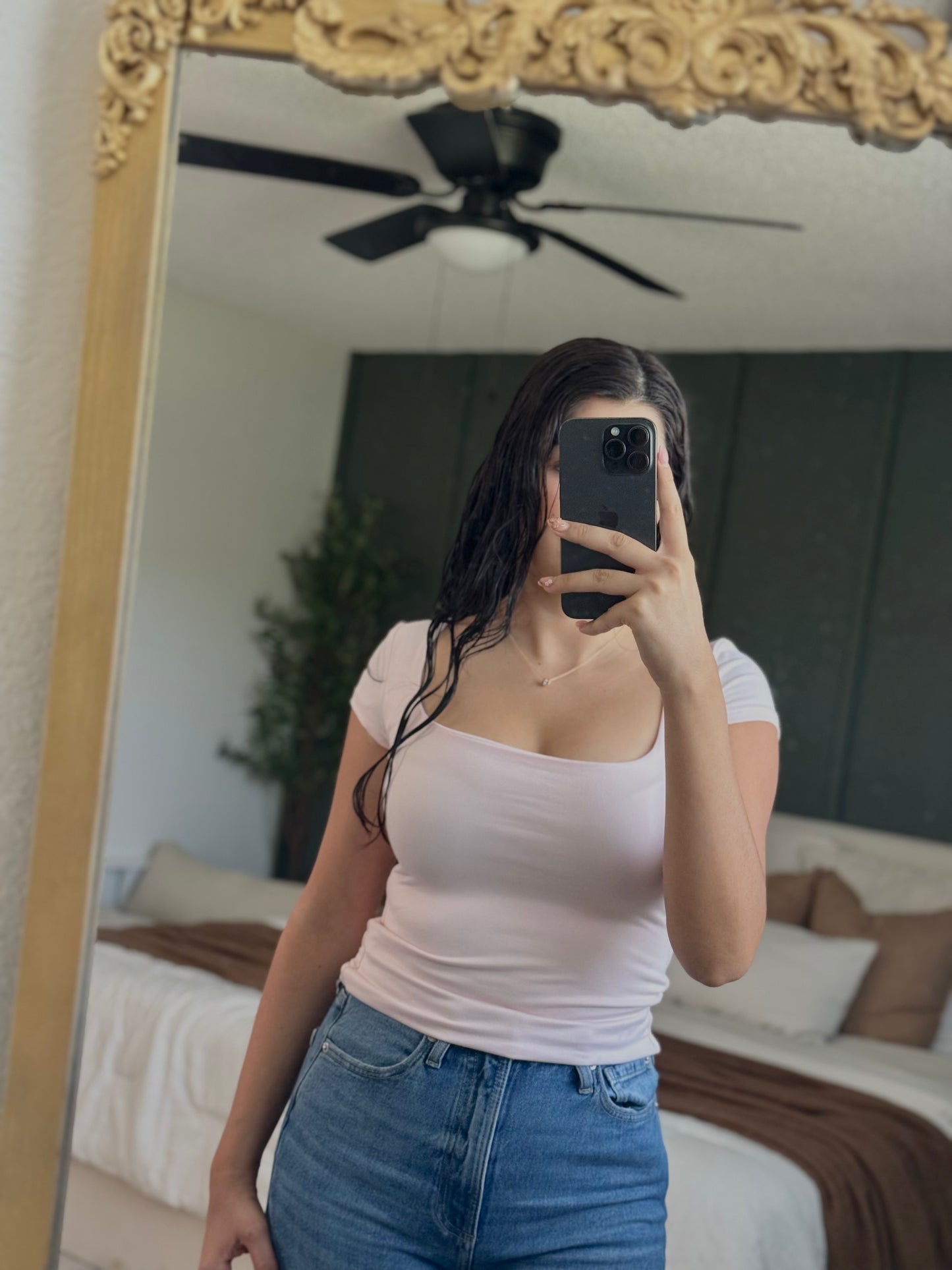 Baby Pink Casual Top