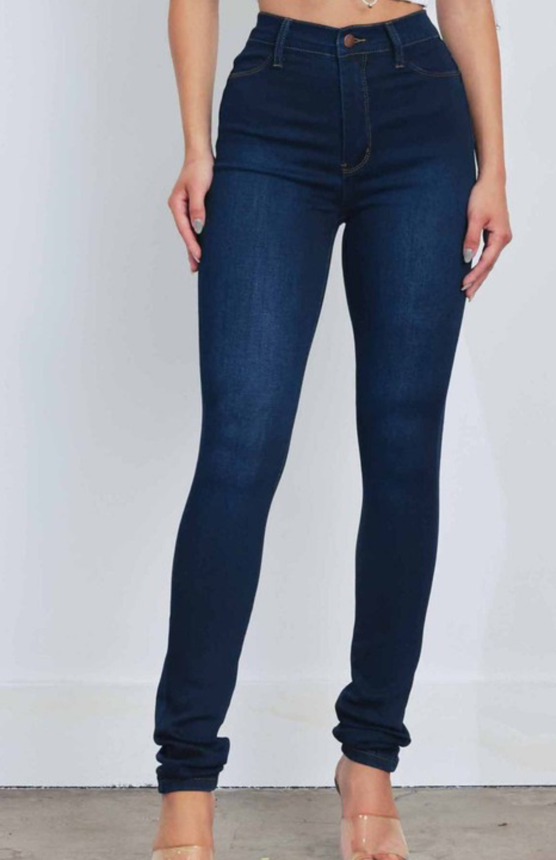 High Waisted Skinny Jean