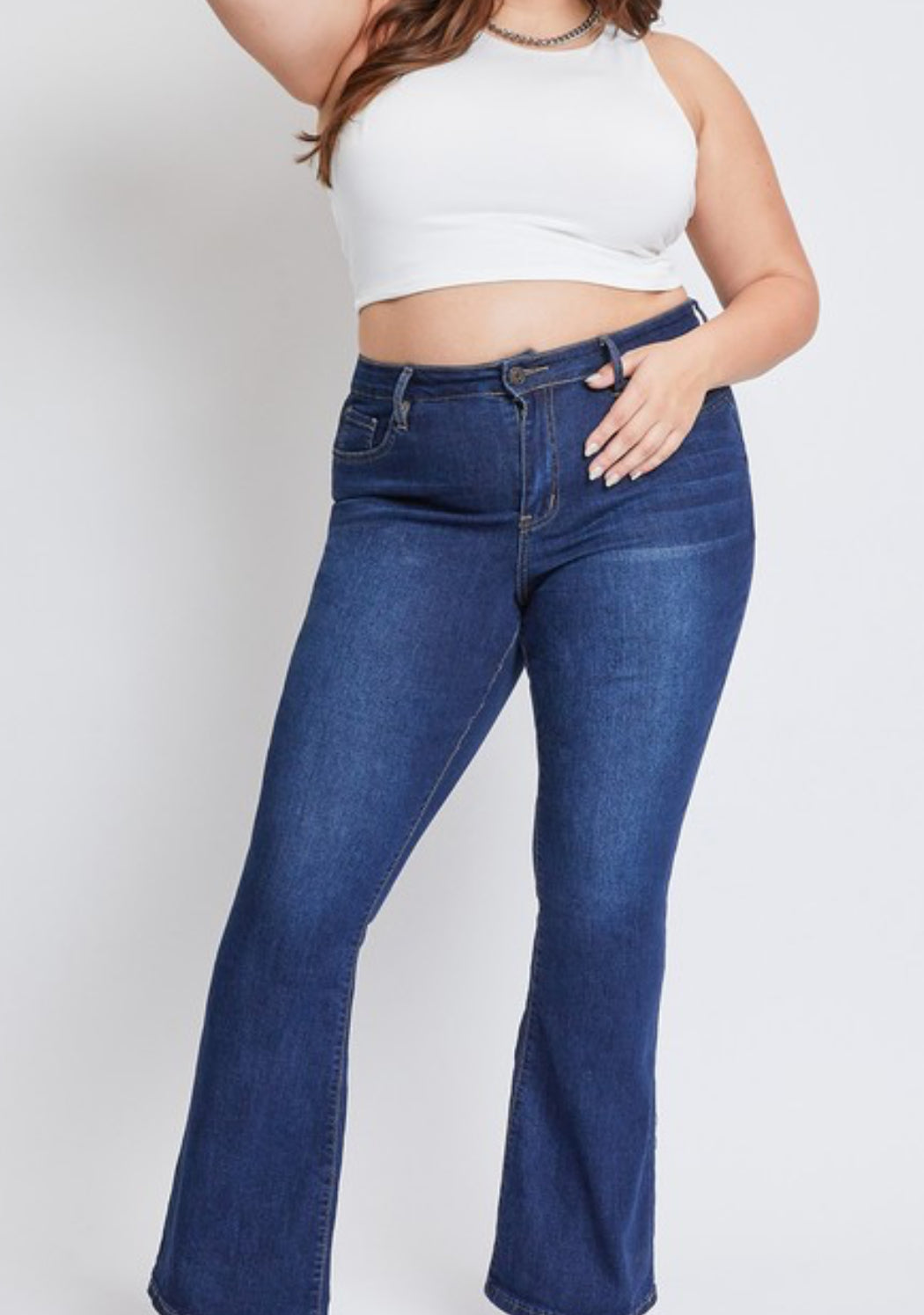 Basic Flare Jean PLUS SIZE