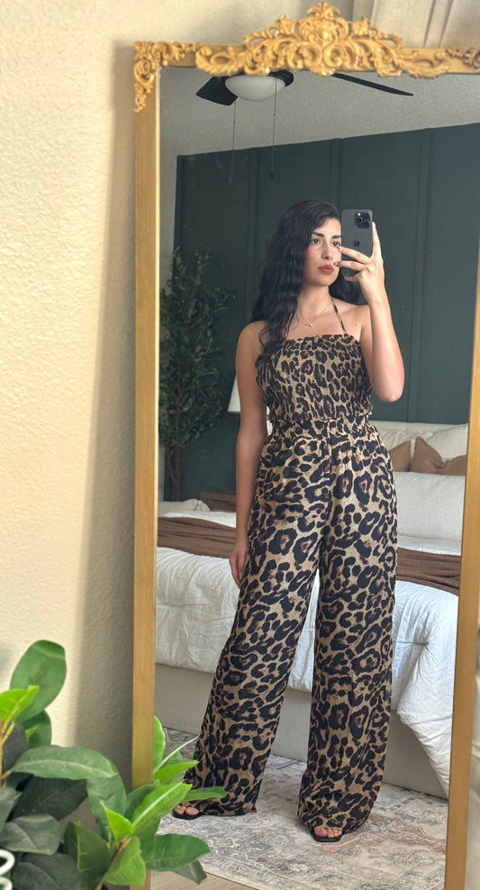 Leopard Jumpsuit