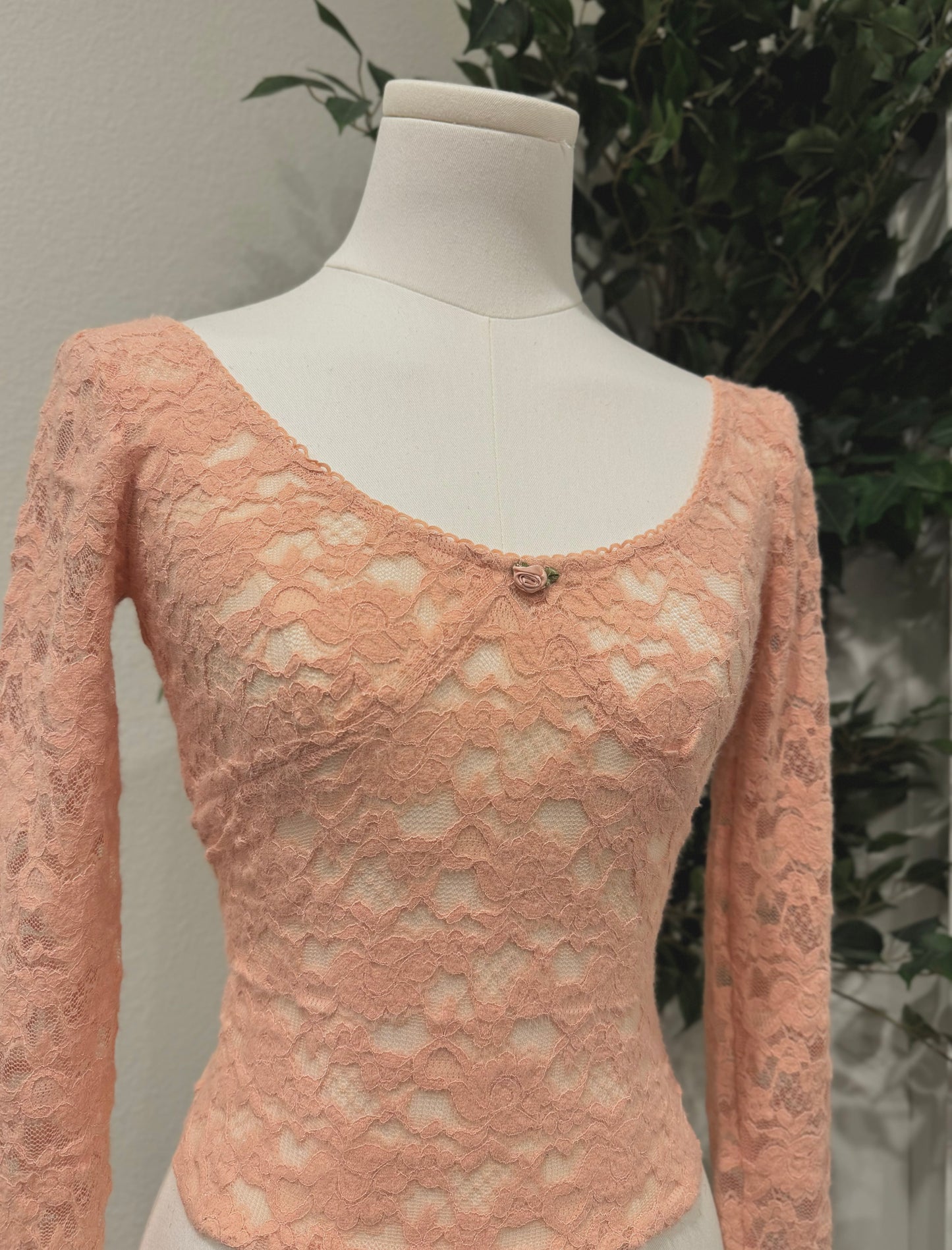 Lace Top Long Sleeve