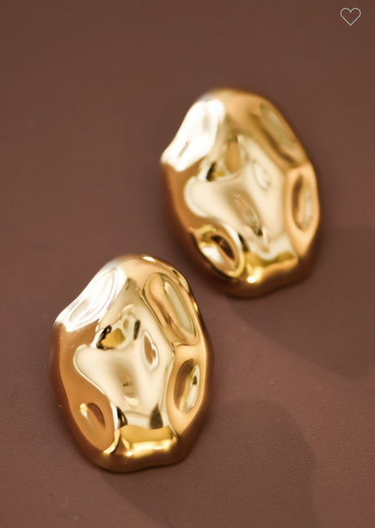 Aretes Nova 18K Stainless Steel