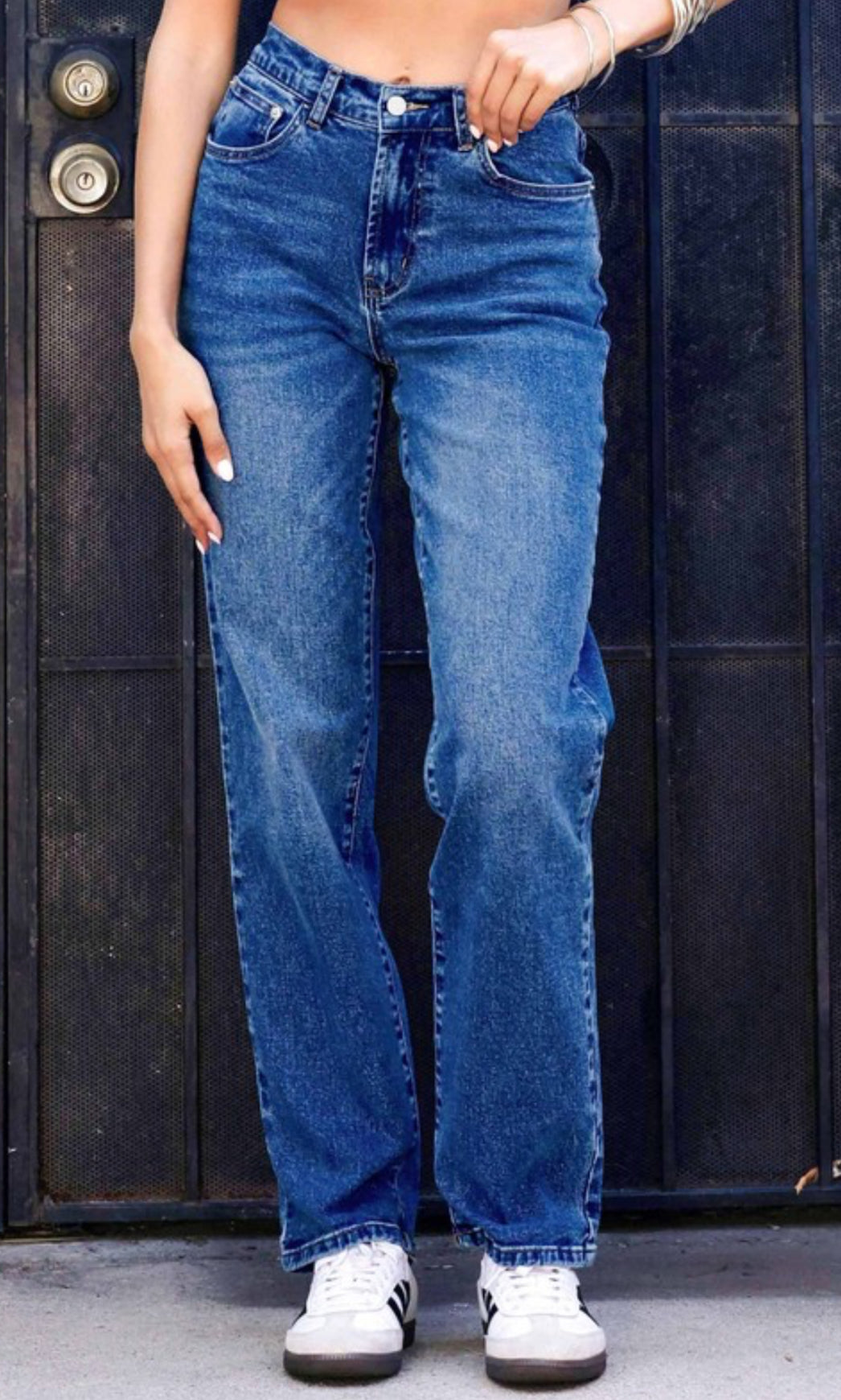 90s Slim Baggy Jeans