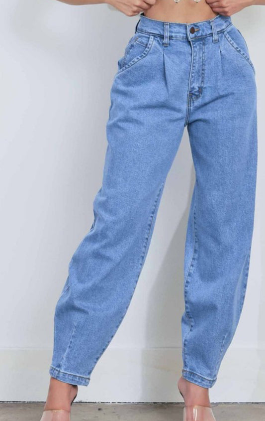 Slouchy High Waisted Jeans